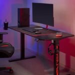 MXG MGD-01R RGB Electric Sit Stand Desk - White - Image 2