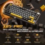 Attack Shark X85Pro ARGB Wireless Mechanical Gaming Keyboard - Starry Black - Image 2