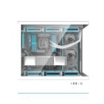 DARKFLASH DY451 Pro ATX PC Case-White - Image 2