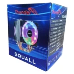 Thunder Squall TAC-225 ARGB CPU Air Cooler – 4 Copper Heatpipes, Dual Fan - Image 2