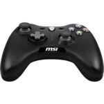 MSI Force GC30 V2 Wireless Gaming Controller, Dual Vibration Motors, Dual Connection Modes, Interchangable D-Pads, Compatible with PC & Android, Black - Image 2