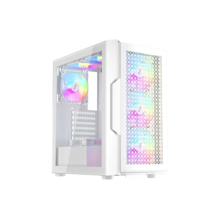 1st Player T7 with 4 ARGB fans and controller - White