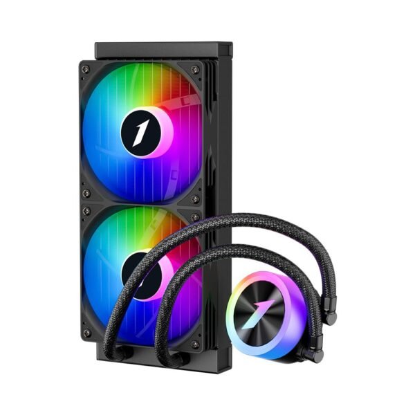 1st Player TS1 240 ARGB AIO 240mm Liquid CPU Cooler - Black