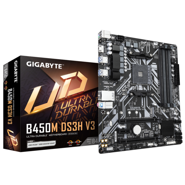 Gigabyte AMD Motherboard MB B450M DS3H V3 DDR4