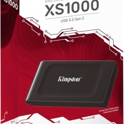 Kingston XS1000 1TB External Solid State Drive SSD | USB-A 3.2 Gen 2