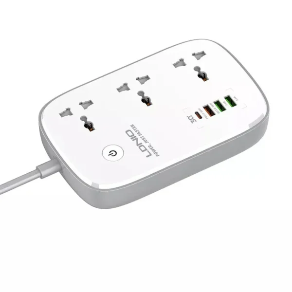 LDNIO SCW3451 EU 3 AC Outlets Wi-Fi Smart Power Strip