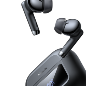 Mcdodo 329 Portable TWS Headset with Anti-Lost Lanyard Digital Display