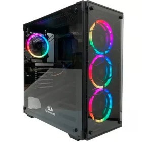 Redragon GC-606 Wheel Jack RGB Gaming PC Case - Black