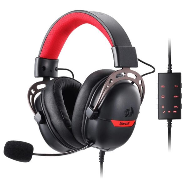 Redragon H376 BR Aurora 7.1 Surround Sound Wired Gaming Headset