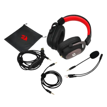 Redragon H510-1 Zeus 2 Wired Gaming Headset - Black