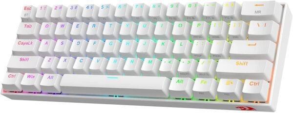 Redragon K530 RGB Draconic Pro Wireless Mechanical Keyboard - White