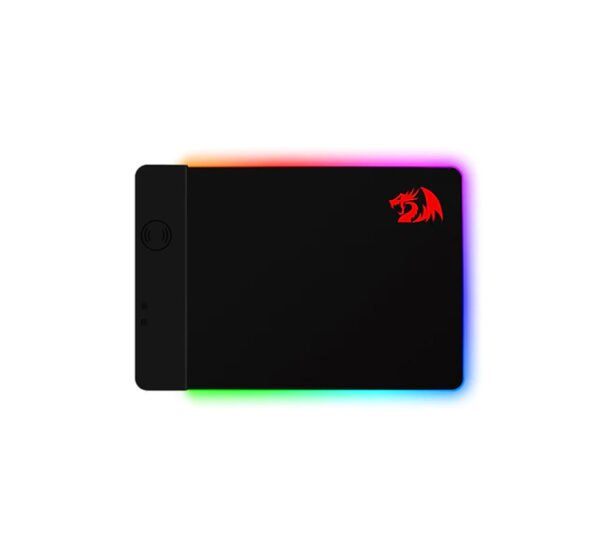 Redragon P025 Qi 10w Fast Wireless Charging RGB Backlit Mouse Pad