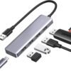 UGREEN 4-Port USB3.0 Hub with USB-C Power Supply