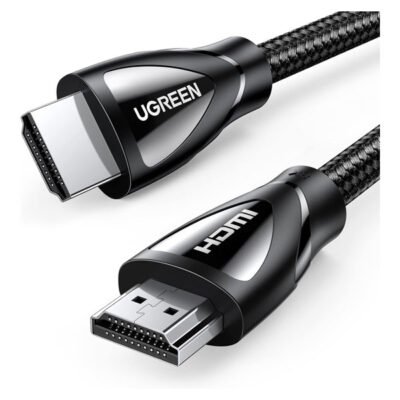 UGREEN HDMI 8K Cable Male to Male Aluminum Alloy Shell Braided Black 2m