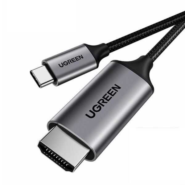 UGREEN USB-C TO HDMI Male to Male Cable Aluminum Shell 1.5M - Gray Black