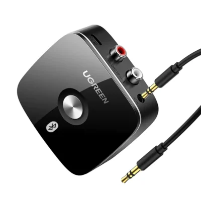 UGREEN Wireless Bluetooth Audio Receiver 5.1 with 3.5mm and 2RCA Adapter