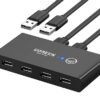 Ugreen 2 In 4 Out USB 2.0 Sharing Switch Box