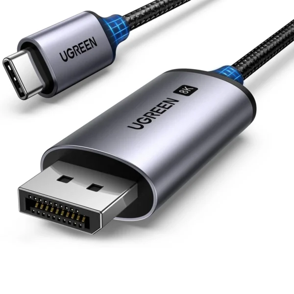 Ugreen 25158 USB C to DisplayPort 8K Cable – 2m