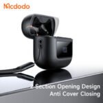 Mcdodo 329 Portable TWS Headset with Anti-Lost Lanyard Digital Display - Image 3