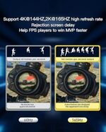 mytysun 8K DisplayPort Cable 1.4, 2M 8K Displayport to Displayport Cable Support HBR3 32.4Gbps High Refresh Rate 8K@60Hz, - Image 3