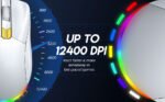 ZIDLI M85 RGB Gaming Mouse – Optical Sensor 16,000 DPI – 1000 Hz Polling Rate – Paracord Cable – Lightweigh 68G (White) - Image 3