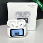 A9 Pro Earbuds With ANC BLUETOOTH 5.4-BLACK/WHITE - Image 2