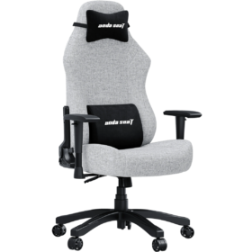 Anda Seat Luna Large Fabric Gaming Chair - Grey