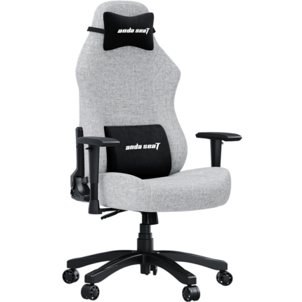 Anda Seat Luna Large Fabric Gaming Chair - Grey