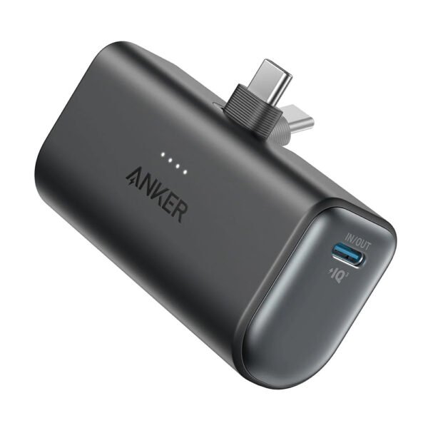 Anker A1653 Nano Powerbank 5000mah with Built In Type-C Connector 22.5w