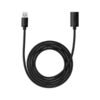 Baseus B00631103111-03 AirJoy Series USB3.0 Extension 2m Cable Cluster - Black