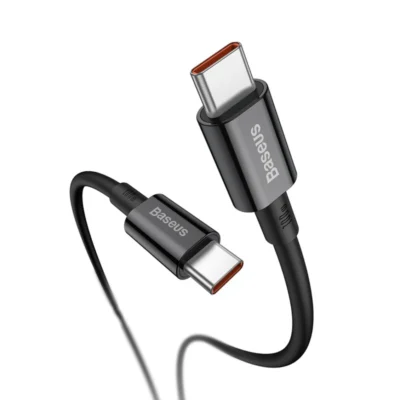 Baseus CATYS-B01 Superior 100W USB Type-C to Type-C PD Fast & Safe Charging Mobile Cable 1M