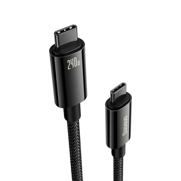 Baseus CAWJ040201 Tungsten Gold Fast Charging Data Cable Type-C to Type-C 240W 3m