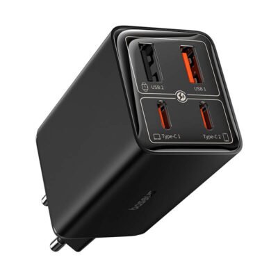 Baseus P10162701113-00 GaN6 Pro 4 Ports 2C + 2U Fast Charger 65W Travel Charger & Mobile Phone Charger