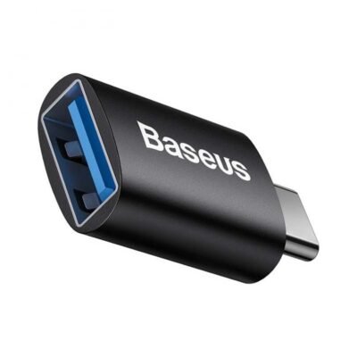 Baseus ZJJQ000001 Type C to USB 3.1 OTG Adapter Ingenuity Series Fast Data Transfer - Black