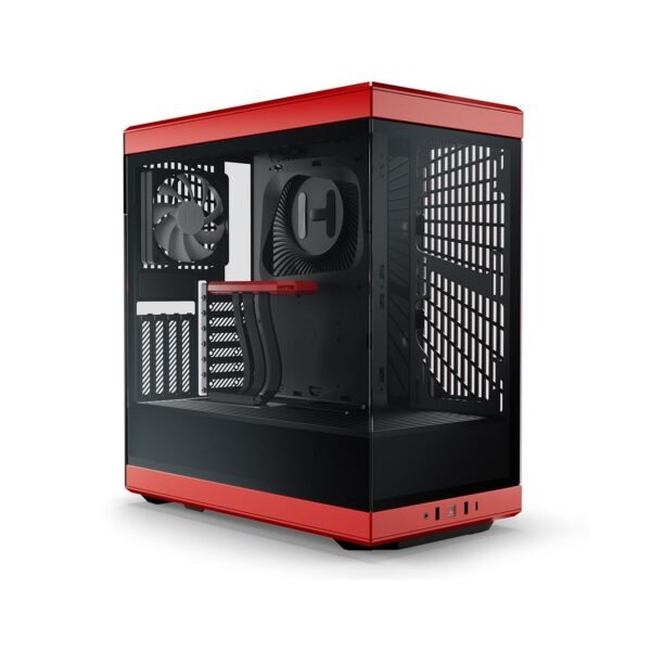 Hyte Y40 S-Tier Aesthetic Mid-Tower ATX Gaming Case - Cherry