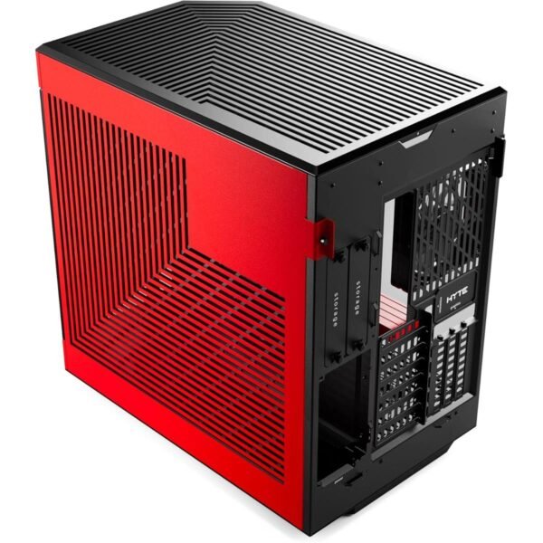 Hyte Y60 Modern Aesthetic Mid-Tower ATX Gaming Case - Cherry