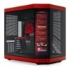 Hyte Y70 Touch Infinite Modern Aesthetic Mid-Tower ATX Gaming Case with LCD Screen - Cherry