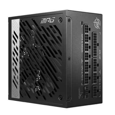 MSI MPG A1000G PCIE5 ATX 3.1 Gaming Power Supply Full Modular