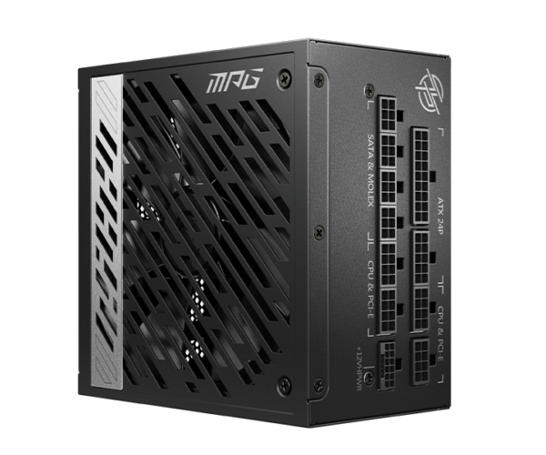 MSI MPG A1000G PCIE5 ATX 3.1 Gaming Power Supply Full Modular