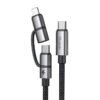 Mcdodo 2 in 1 cable CA-0450 USB-C to USB-C + Lightning 1.2 m