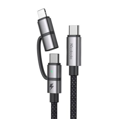 Mcdodo 2 in 1 cable CA-0450 USB-C to USB-C + Lightning 1.2 m