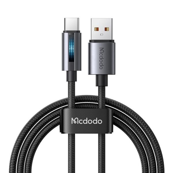 Mcdodo CA-5180 USB-A to USB-C Cable 1.2m Black