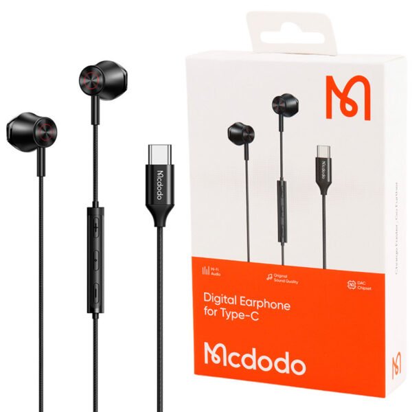 Mcdodo HP-4070 Type-C Stereo Wired Headphones