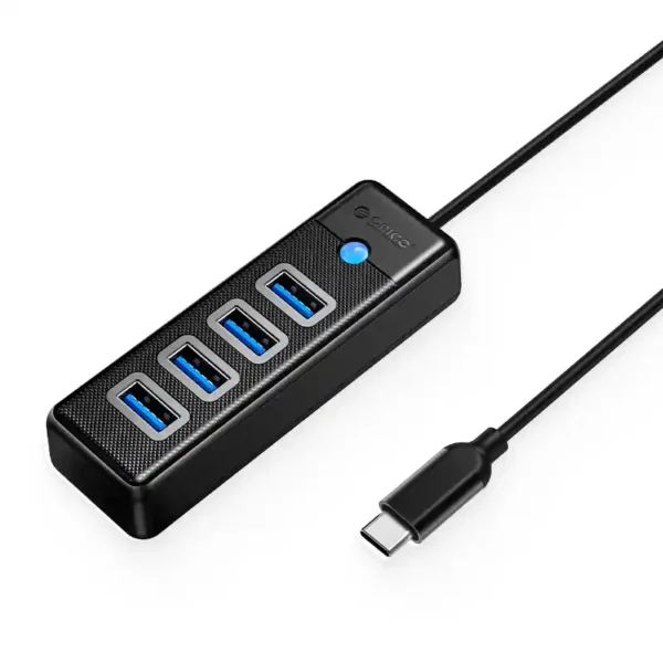 ORICO PW4U-C3 4 Ports Type-C To USB3.0 HUB 15CM