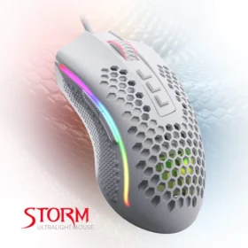 Redragon Storm Lunar M808w Rgb 12400dpi White Mouse