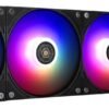 Thermalright Grand Vision 360 ARGB 360mm AIO Liquid CPU Cooler IPS LCD Screen – Black