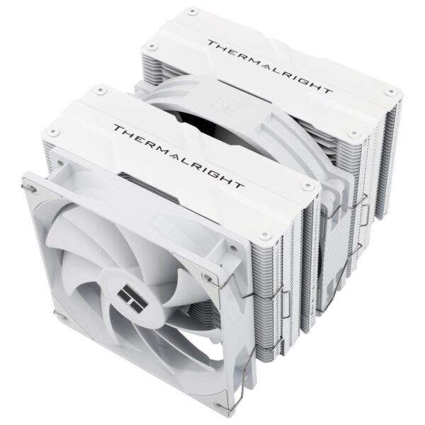 Thermalright Peerless Assassin 140 CPU Air Cooler 6 Heat Pipes Dual PWM Fans and Double Towers - White