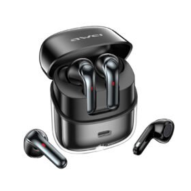 AWEI T79 ENC Heavy Bass Bluetooth Earphone - Black