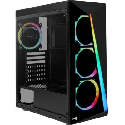 Aerocool Shard Glass Edition ARGB Mid Tower Chassis