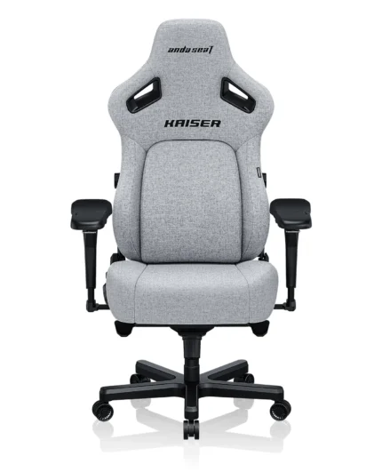 Anda Seat Kaiser 4 L Fabric Gaming Chair - Ash Gray